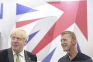 Boris Johnson visits Farnborough International Airshow