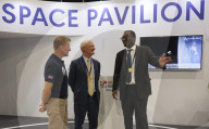 Kwasi Kwarteng SoS BEIS attends Farnborough Airshow