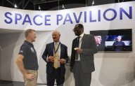 Kwasi Kwarteng SoS BEIS attends Farnborough Airshow