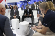 Kwasi Kwarteng SoS BEIS attends Farnborough Airshow
