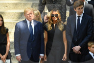 NEWS - Beerdigung von Ivana Trump in New York