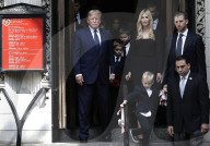 NEWS - Beerdigung von Ivana Trump in New York