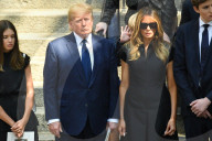 NEWS - Beerdigung von Ivana Trump in New York