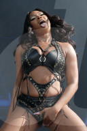 Megan Thee Stallion performing at Lollapalooza in Paris