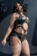 Megan Thee Stallion performing at Lollapalooza in Paris