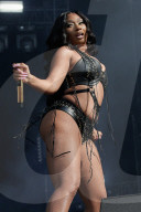 Megan Thee Stallion performing at Lollapalooza in Paris