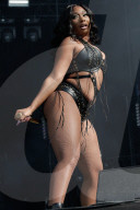 Megan Thee Stallion performing at Lollapalooza in Paris