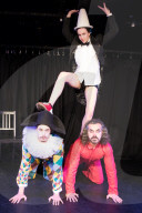 Clownts review - three maestros compete in a celebration of anarchic hilarity