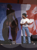 Cheb Khaled 1989-© Philippe Cibille tous droits reserves