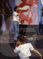 Cheb Khaled 1989-© Philippe Cibille tous droits reserves