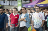 Screening of England's UEFA Women’s EURO 2022 semi-final match v Sweden in Trafalgar Square, London.