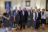 The Prime Minister meets guests at a life science breakfast