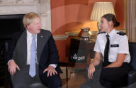Prime Minister Boris Johnson meets with Police Officers from across diferent forces and in various times of their career to hear about their experiences.