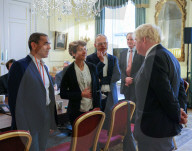 The Prime Minister meets guests at a life science breakfast