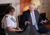 Prime Minister Boris Johnson meets with Police Officers from across diferent forces and in various times of their career to hear about their experiences.