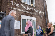 Health Secretary Steve Barclay visits The Project Surgery