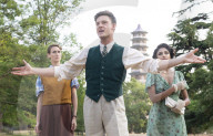 Press photocall for Twelfth Night at Theatre on Kew, Kew Gardens, London