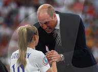 FUSSBALL - Prinz William gratuliert Englands Frauen zum EM-Titel