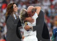 FUSSBALL - Prinz William gratuliert Englands Frauen zum EM-Titel