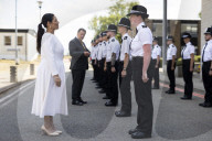 Home Secretary Priti Patel visits passing out parade