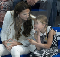ROYALS - Prinz William, Charlotte und Catherine fiebern mit an den Commonwealth Games
