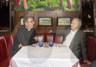 Rev Richard Coles and Richard Dawkins dine across the divide: 'The problem is he's not swayed by evidence but by feeling'