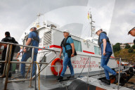 NEWS - Das mit ukrainischem Getreide beladene Schiff Razoni im Bosporus