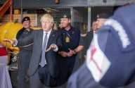 Prime Minister Boris Johnson visits the Defence Diving School