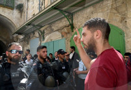 NEWS - Spannungen zwischen Palästinensern und israelischen Juden in der Altstadt von Jerusalem