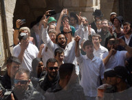 NEWS - Spannungen zwischen Palästinensern und israelischen Juden in der Altstadt von Jerusalem