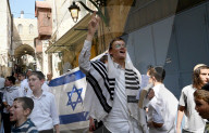 NEWS - Spannungen zwischen Palästinensern und israelischen Juden in der Altstadt von Jerusalem