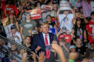 NEWS - Der ehemalige Präsident Donald Trump spricht zu seinen Anhängern in Wisconsin