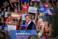 NEWS - Der ehemalige Präsident Donald Trump spricht zu seinen Anhängern in Wisconsin
