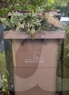 Bin collection suspended during heatwave.