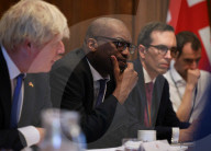 Prime Minister Boris Johnson attends energy round table