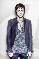 portrait of the english rock pop group muse in studio with Dominic Howard 2012/07 Credit : CAMHI/VISION/DALLE