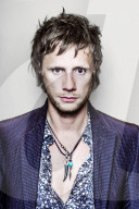 portrait of the english rock pop group muse in studio with Dominic Howard 2012/07 Credit : CAMHI/VISION/DALLE