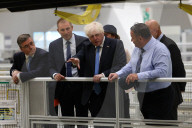 PM Boris Johnson visits Airbus UK Factory