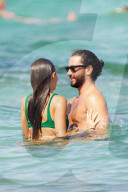 Thylane Blondeau And Her Boyfriend Beachside - St Tropez