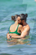 Thylane Blondeau And Her Boyfriend Beachside - St Tropez