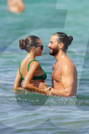 Thylane Blondeau And Her Boyfriend Beachside - St Tropez