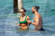 Thylane Blondeau And Her Boyfriend Beachside - St Tropez