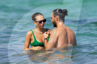 Thylane Blondeau And Her Boyfriend Beachside - St Tropez