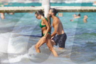 Thylane Blondeau And Her Boyfriend Beachside - St Tropez