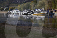 NEWS - Deutschland: Der Rhein bei Niedrigwasser