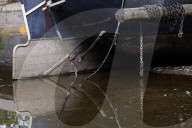 NEWS - Deutschland: Der Rhein bei Niedrigwasser
