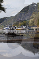 NEWS - Deutschland: Der Rhein bei Niedrigwasser