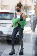 Kate Beckinsale, 49, cuts a casual figure as she is spotted running errands in Beverly Hills, CA. 