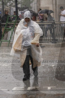 London rain