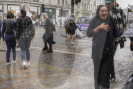 London rain